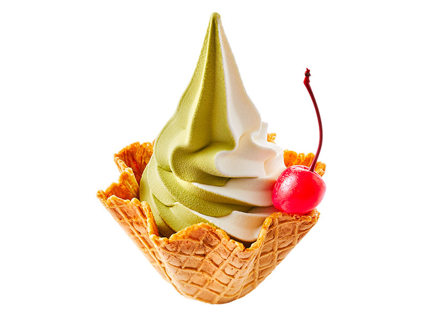 特撰抹茶ミックスソフトクリーム｜おかげ庵