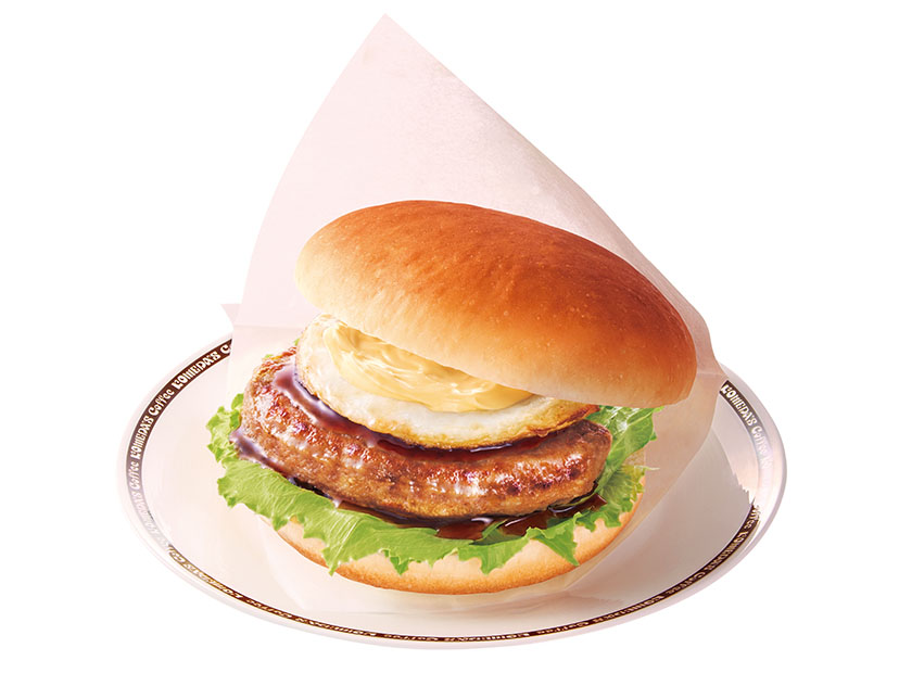 お月見フルムーンてりやきバーガー｜コメダ珈琲店