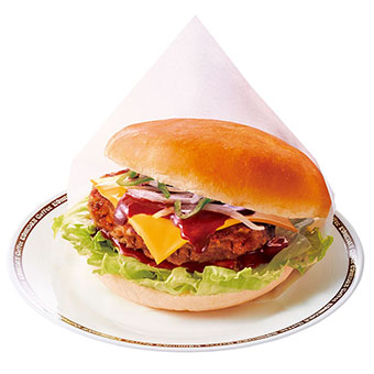 自慢のドミグラスバーガー